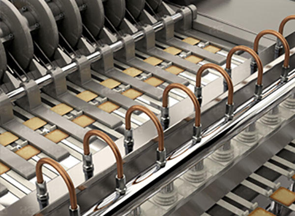 processus de production de biscuits et le rôle des machines de laminage dans la machine de biscuit
