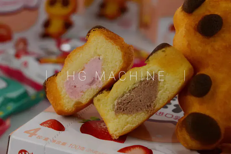 Ligne automatique de production de gâteaux moulés en 3D