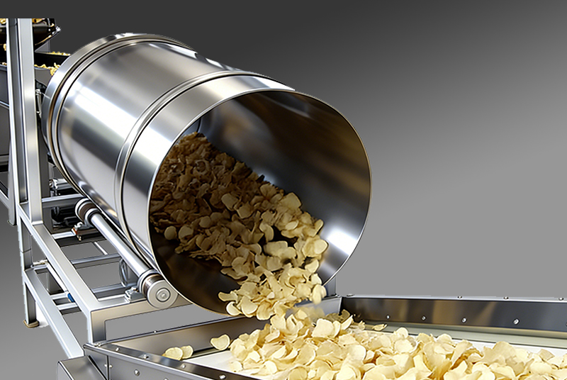 Ligne de production automatique de chips de pommes de terre naturelles