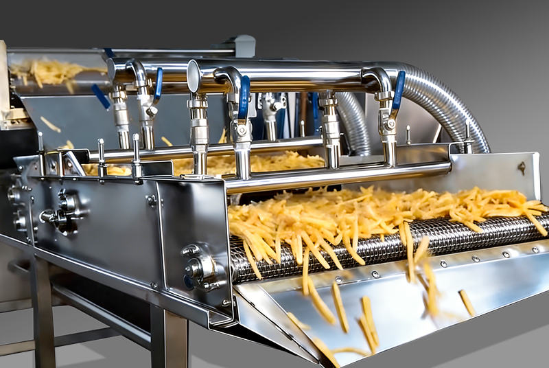 Ligne de production automatique de frites surgelées
