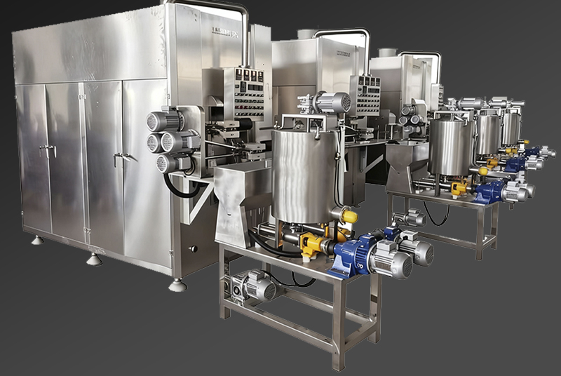 Ligne de production automatique de bâtonnets de plaquettes
