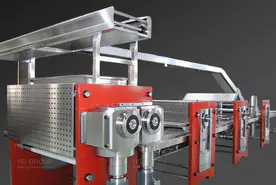 Ligne de production automatique de pain croissant