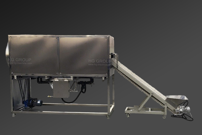 Ligne de production automatique de pop-corn