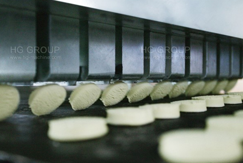 Ligne de production automatique de biscuits remplis/biscuits sandwich