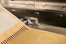 Ligne de production automatique de bâtonnets de chocolat