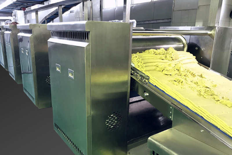 Ligne de production automatique de biscuits remplis