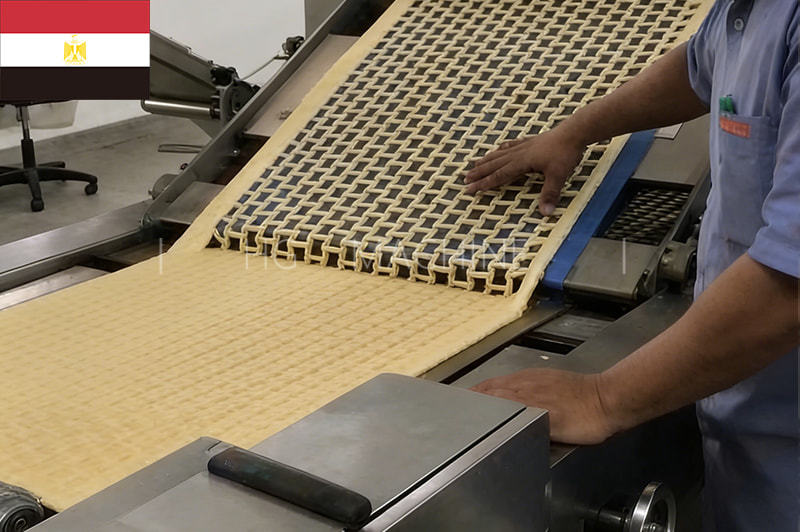 Ligne de production de biscuits Bear - Égypte