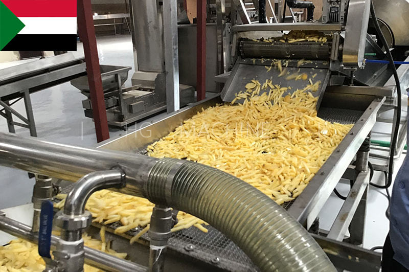 Ligne de production de frites surgelées - Soudan