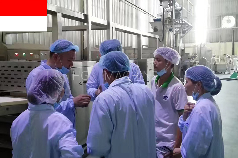 Indonésie | Modernisation de l'usine de biscuits