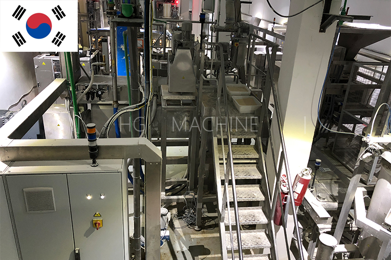 Corée | Ligne de production compacte de craquelins de riz