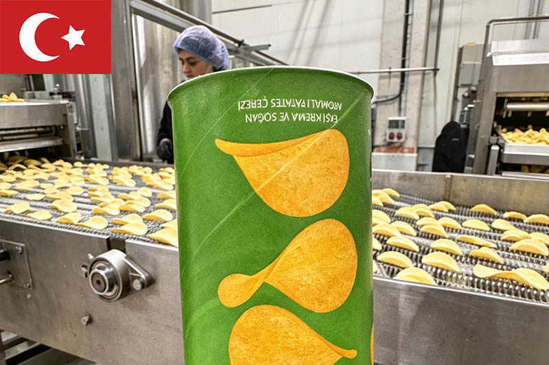 Projet d'usine de chips de pommes de terre de dinde 1000 kg/h