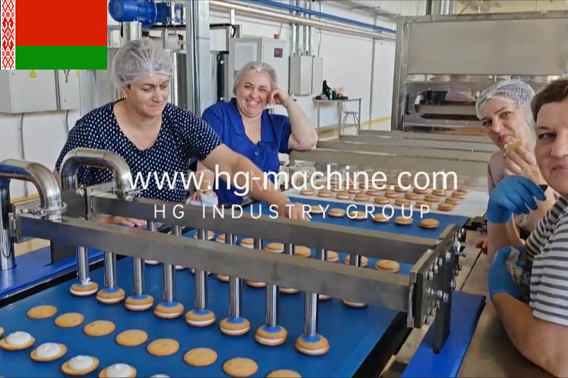 Ligne de production de tarte au chocolat - Biélorussie
