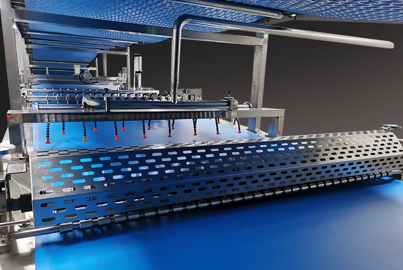 Ligne automatique de production de gâteaux suisses en rouleau/couche