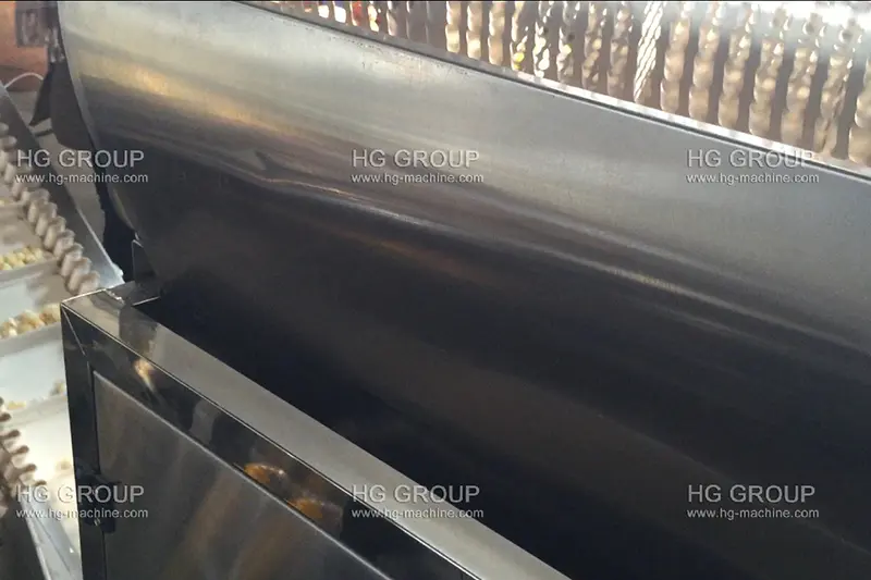 Ligne de production automatique de pop-corn