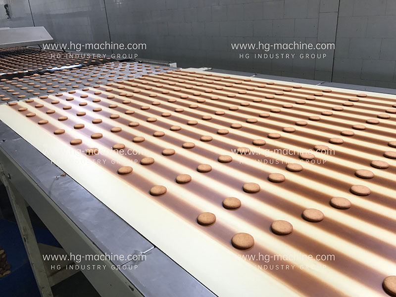 Ligne de production automatique de biscuits remplis/biscuits sandwich