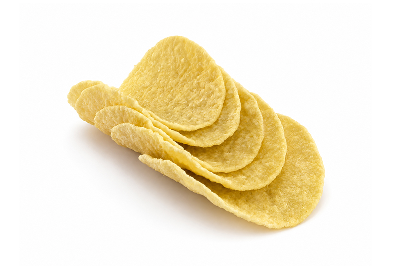 Ligne de production automatique de chips de pommes de terre composées