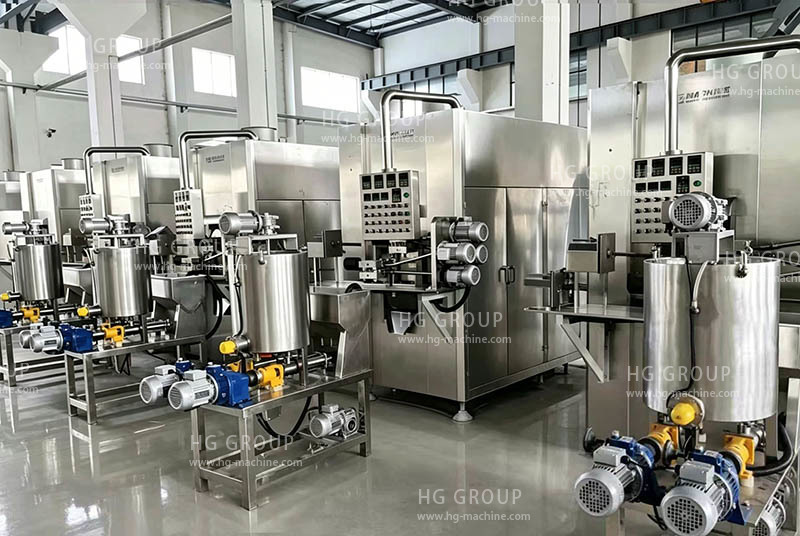 Ligne de production automatique de croissants