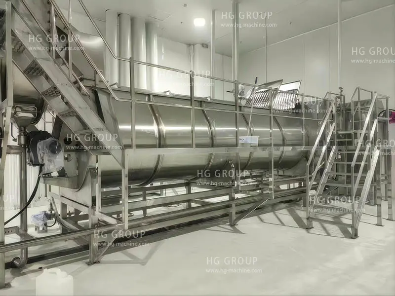 Ligne automatique de production de poudre de pomme de terre